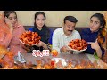 Spicy Hot Wings Eating Challenge Teams Competition