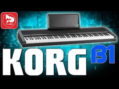 Видео-обзор товара Цифровое пианино Korg B1-BK