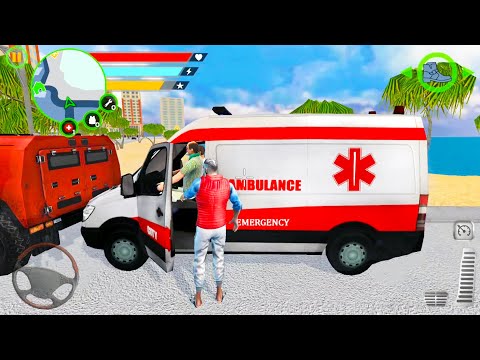 Unity of Thieves Villain Simulator #3 - Ambulance VAN Driving - Android Gameplay
