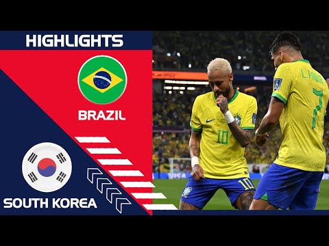 🔴 Brazil vs South Korea | Samba rhythm sweeps aside the defense