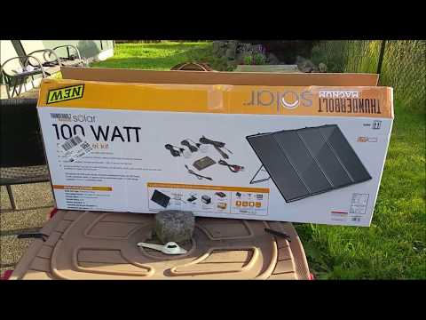 Harbor Freight 100W Solar Kit. Full Review - Day 1 Harbor Freight 100W Solar Kit. Full Review - Day 1
