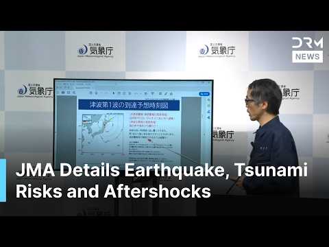 FULL: Japan Meteorological Agency Issues Tsunami Warning After M7.6 Earthquake, Urges Caution | AL1N