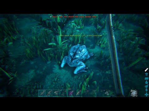 Ark Survival Evolved Ragnarok - Season 1 Ep12 - Taming a Beelzebufo Bullfrog