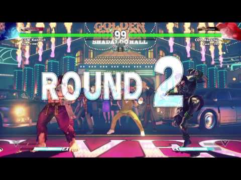 SFV-CGM Konflict (Ryu) Vs CDP_Asekitas (Dhalsim) Ranked Match