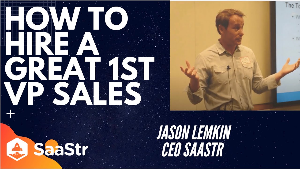 How to Hire a Great First VP of Sales