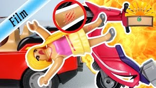 WO IST DIE BREMSE? SCHLIMMER ROLLER UNFALL - FAMILIE Bergmann #61 | Staffel 2 - Playmobil Film