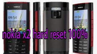 Nokia x2 hard reset 100%👌👌 format nokiax2