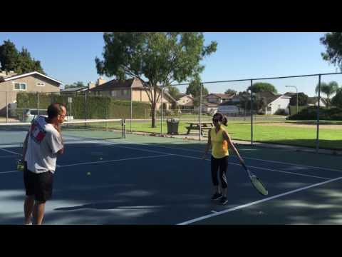Nikki's tennis lessons