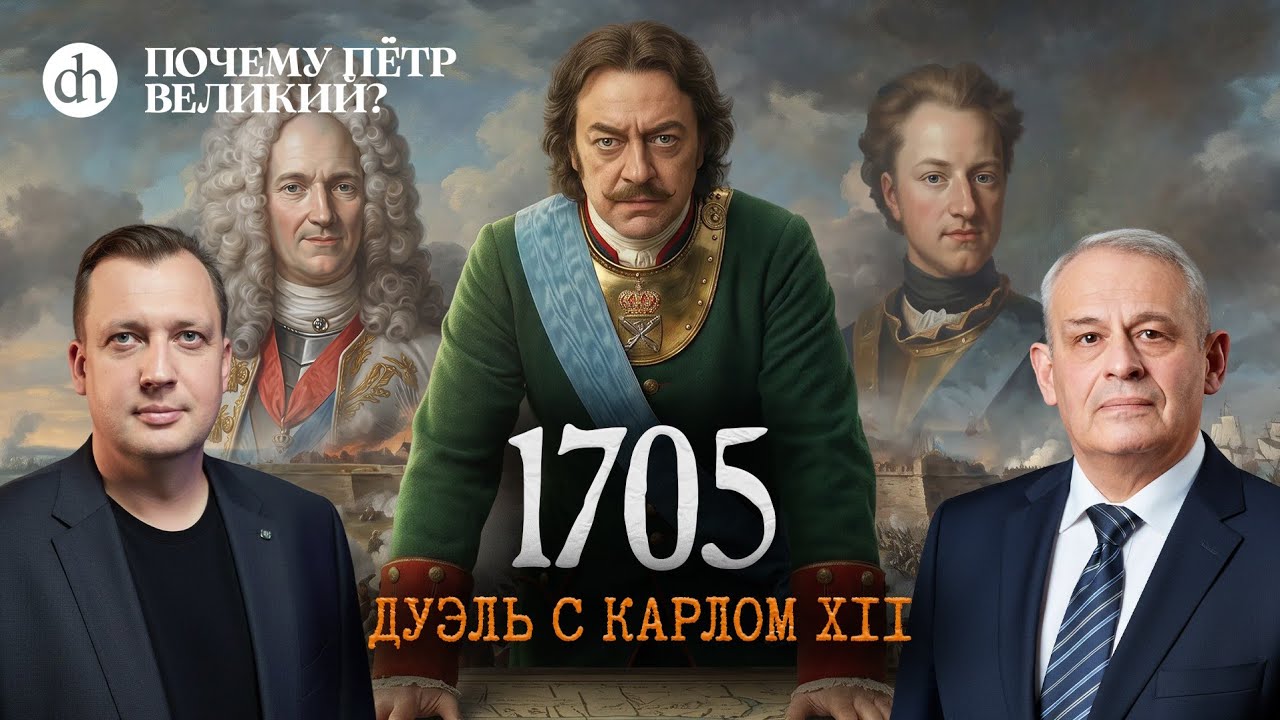 1705: дуэль с Карлом XII. Почему Петр Великий, часть 13 / Борис Кипнис и Егор Яковле