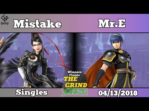 The Grind 22 EMG|Mistake (Bayonetta) vs Mr.E (Marth) Winners Finals