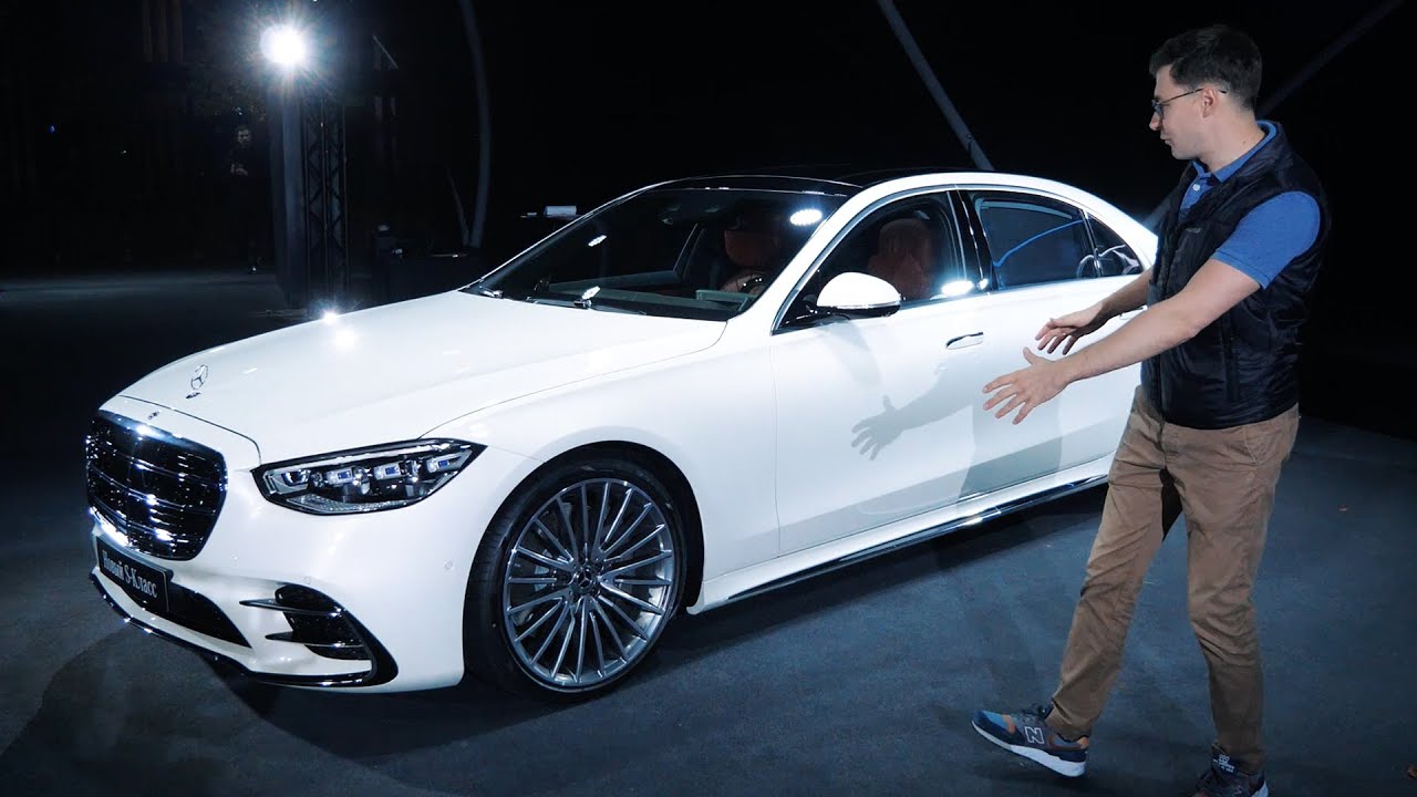 Обзор на Mercedes-Benz S223 черный