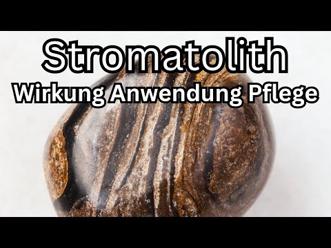 Stromatolith Wirkung & Anwendung als Heilstein 💎 Kristall