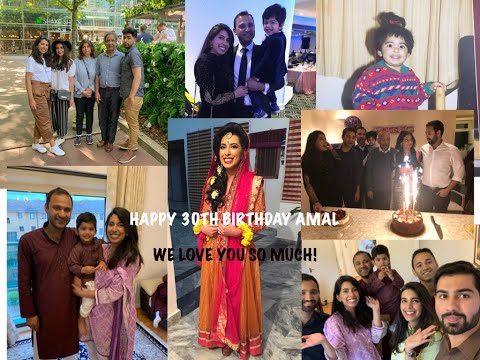HAPPY 30TH BIRTHDAY AMAL!