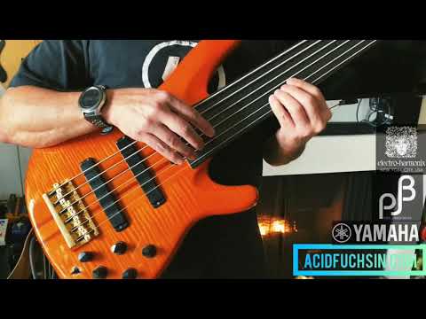Yamaha TRB-6P fretless conversion w/ Phil Jones Bass BP-800 + Cab-47 (improvisation)