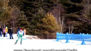 preview picture of video 'Augusta Trails Inaugural Ski Race- Bond Brook Trails'