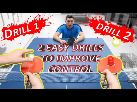 EASY FUN Exercise Drills for Kids & Adults Beginner level | NO TABLE | TABLE TENNIS / PING PONG thumbnail