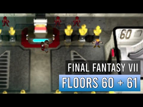 Shinra Floors 60 and 61 in Final Fantasy 7 (original)