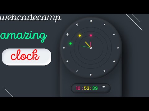 Javascript Clock Working Analog Clock Html Css Javascript