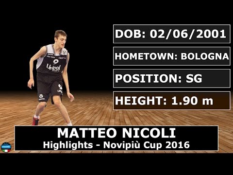 Matteo Nicoli - Highlights - Novipiù Cup 2016