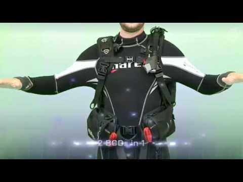 Mares Hybrid Pure Scuba Diving BCD Features | www.watersportswarehouse.co.uk