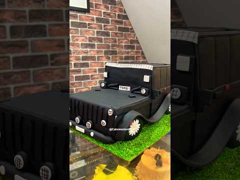 Mahindra Thar cake 😁🎂🚘#trending #car #thar #cake