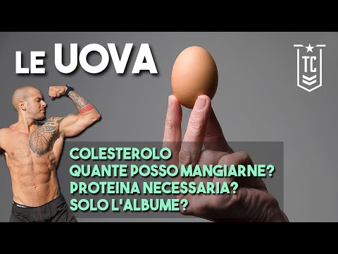 , title : 'LE UOVA - Quante posso mangiarne? - Colesterolo e Grassi - Albume'