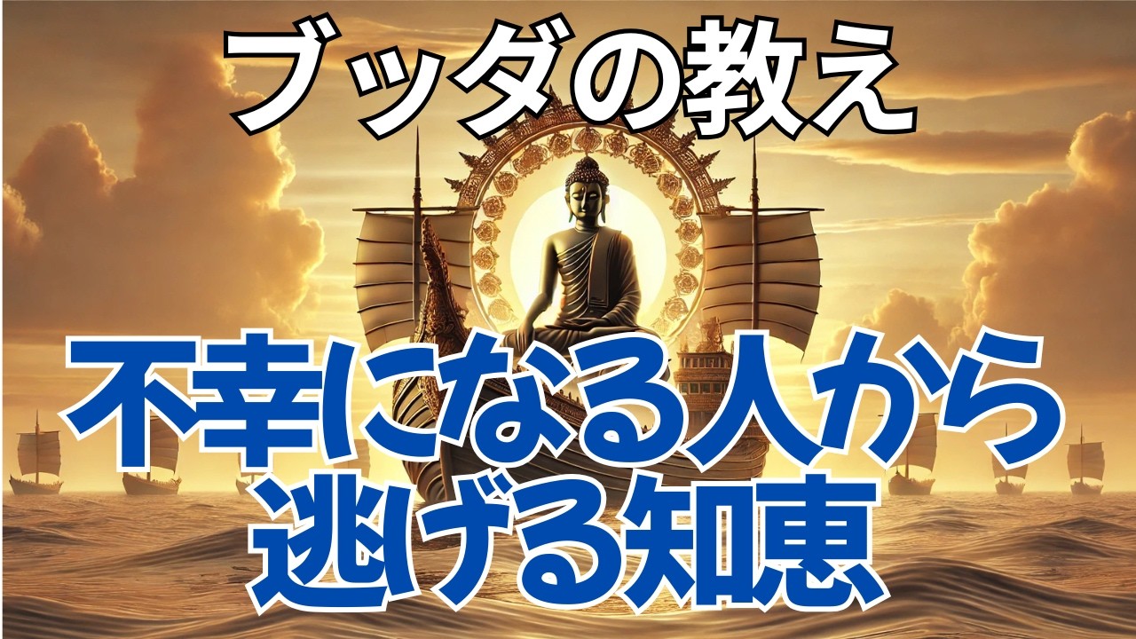 関わると不幸になる人の特徴と、その人から「逃げる」ブッダの智慧