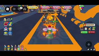 Arm wrestling simulator getting squid game event pet #roblox #armwrestlingsimulator