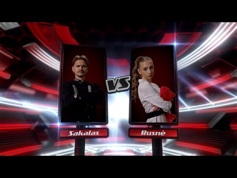 Sakalas vs. Rusnė - Nepyk Ant Manęs | Dvikovos | Lietuvos Balsas S12