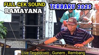 Download lagu Full Cek Sound Ramayana Audio Sampe Jadi Dan GLERRR Terbaru New Pallapa Tegaldowo Gunem Rembang 2023 mp3