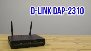 D-Link DAP-2310 - відео 1