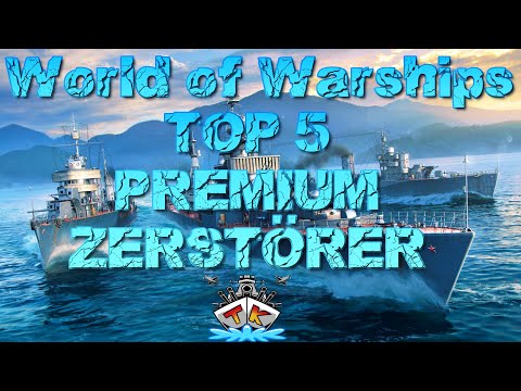 Top 5 Premium Zerstörer "Hybrid DDs" in World of Warships auf Deutsch