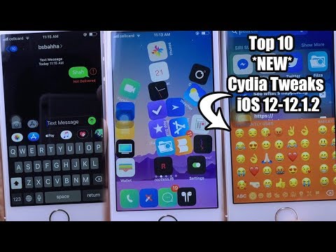 *NEW* Top 10 Cydia Tweaks For iOS 12-12.1.2 (RootlessJB)