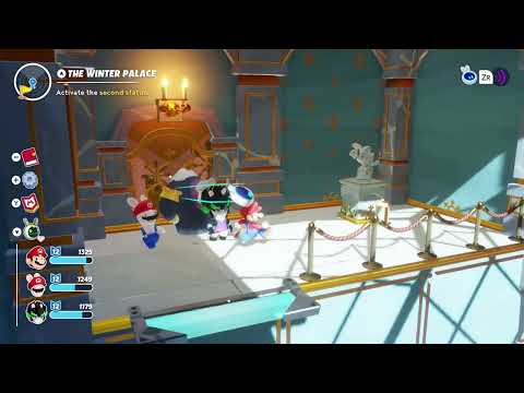 How To Activate The Second Statue - The Winter Palace | Mario + Rabbids Sparks of Hope