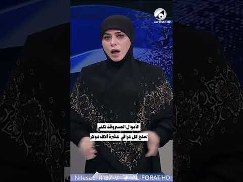 شاهد بالفيديو.. معلومة  حجم الأموال المسروقة تكفي لمنح كل عراقي 10 آلاف دولار