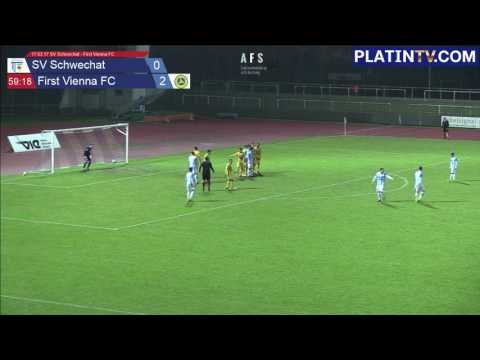 17.03.17 SV Schwechat - First Vienna FC - Highlight  (2. Halbzeit / 59:28) am 17.03.2017 20:44