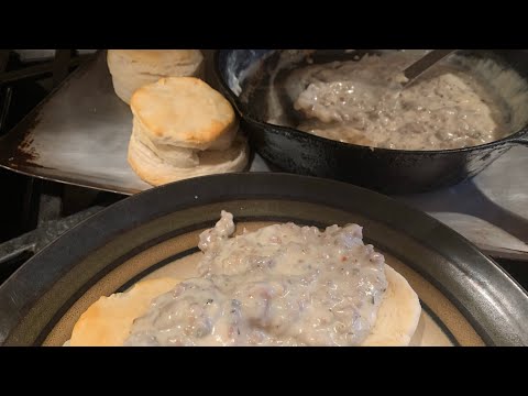 Biscuits and Sausage Gravy