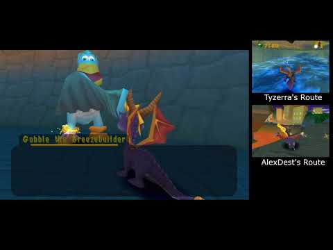 Spyro 2 | Breeze Harbour 100% Route