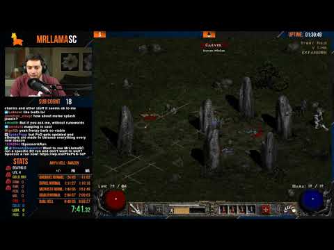 Diablo 2 - Hell Amazon Speedrun! Personal Best Time