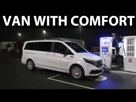 Mercedes-Benz EQV 300 range test video