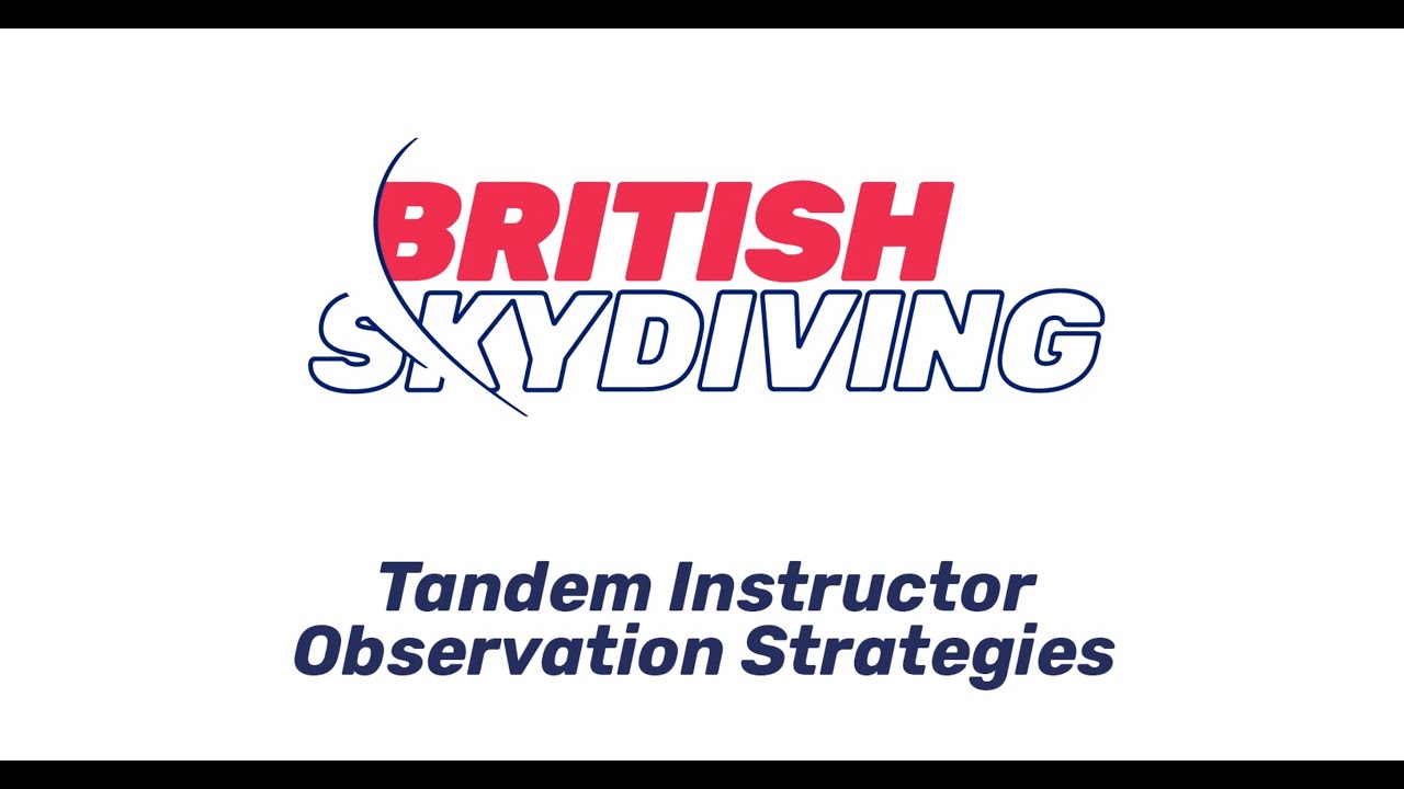 Mark Procos, UPT - Tandem Instructor Observation Strategies