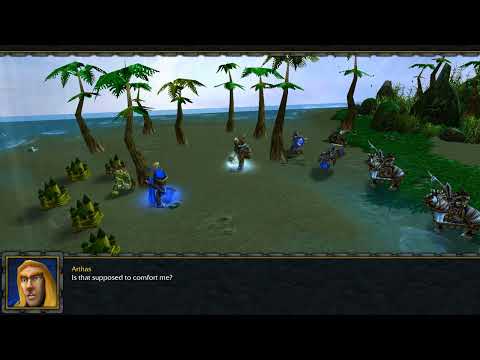 Warcraft III - Walkthrough #6 - Garithos Human Campaign - The Prince's Day Off #6