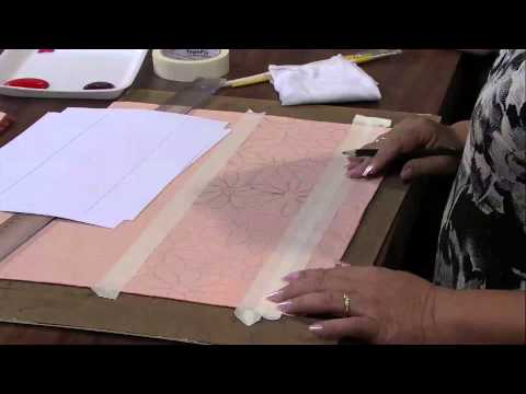 Mulher.com 07/03/2013 Julia Passerani - Pintura em 3 passos 1