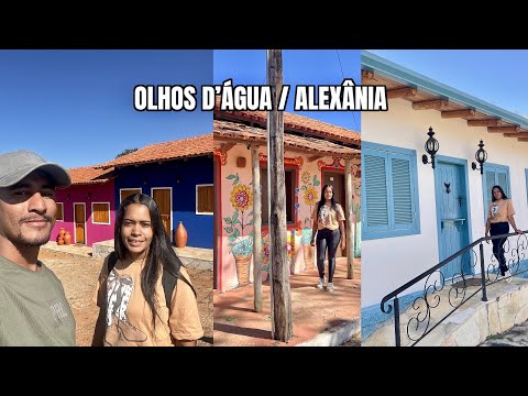 Alexânia até olho-d’água - capital do artesanato 