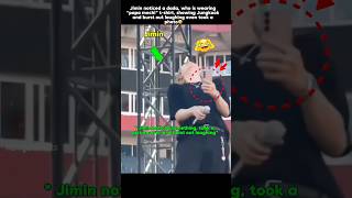Download lagu Jimin laughed at a dad wearing “Papa Mochi” t-shirt and showing JK🤣#jimin #jungkook #bts #shorts mp3