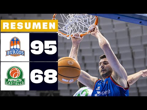 SILBÖ SAN PABLO BURGOS 95-68 AMICS CASTELLÓ | RESUMEN PRIMERA FEB