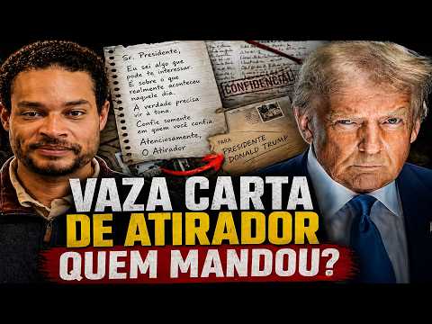 URGENTE - VAZA TUDO SOBRE AT3NTADO DE TRUMP - CARTA É ENCONTRADA