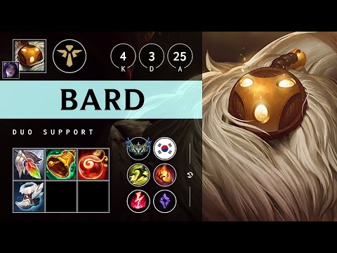 Bard Support vs Leona - KR Challenger Patch 25.21