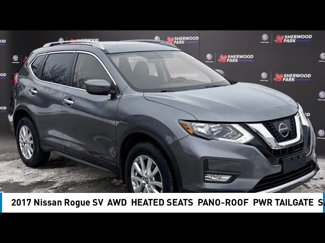 2017 Nissan Rogue SV | AWD | HEATED SEATS | PANO-ROOF | PWR in Cars & Trucks in Strathcona County