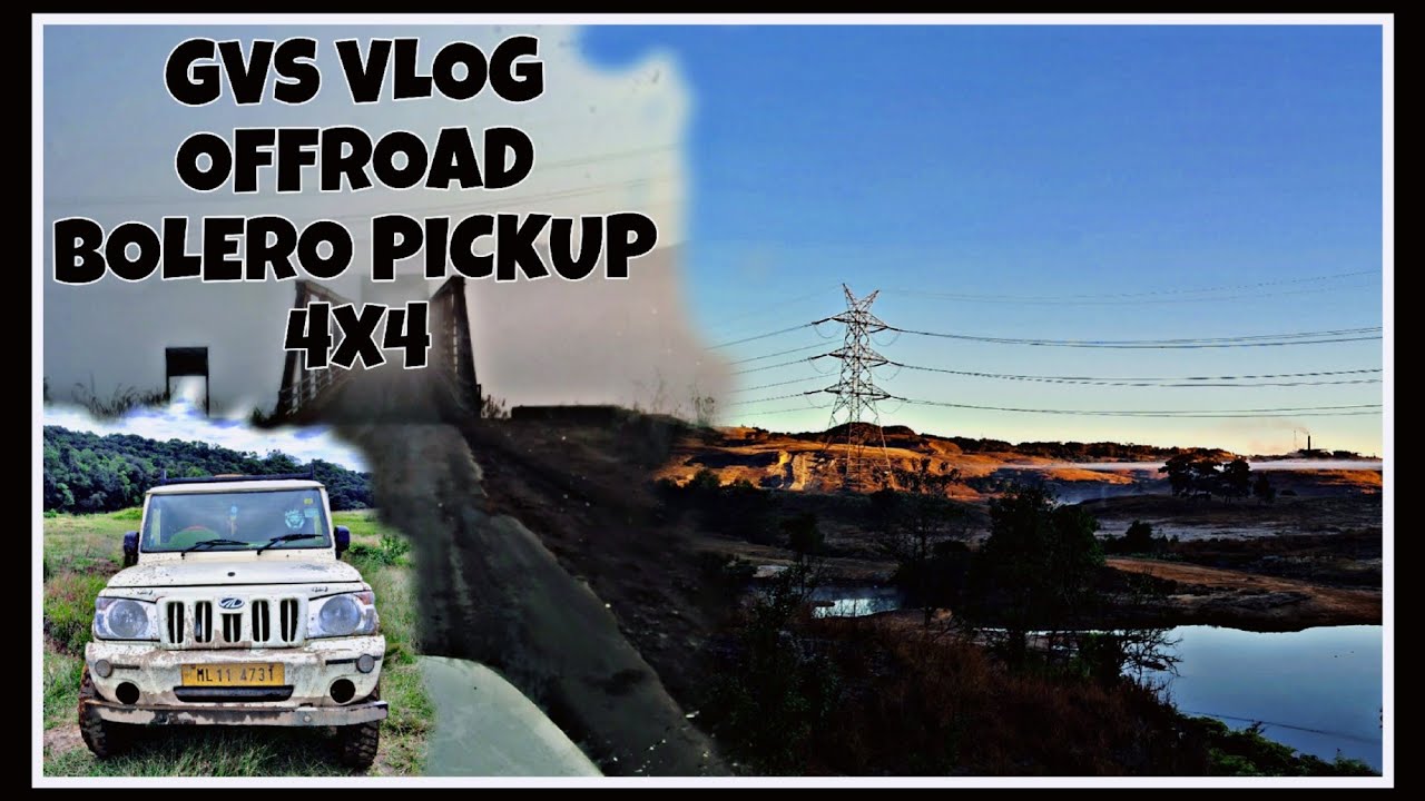 Mahindra bolero pick-up off road 4x4 #roadtrip